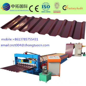 high speed steel tile forming machine